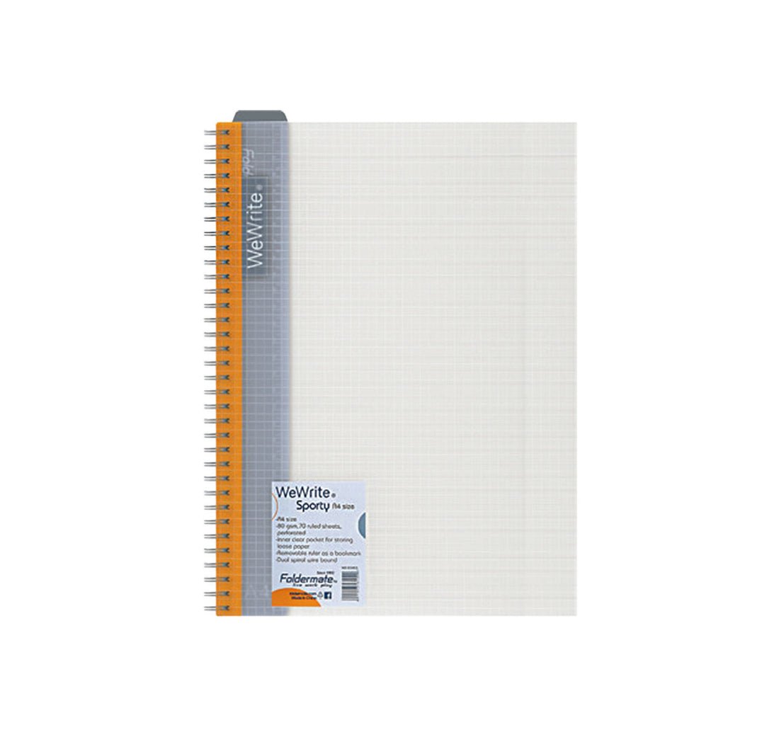 Foldermate 5 Subject Notebook A4 150 Sheets BX8
