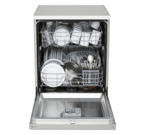 LG QuadWash Inverter Direct Drive Dishwasher, 5 Program, Silver, DFC612FV