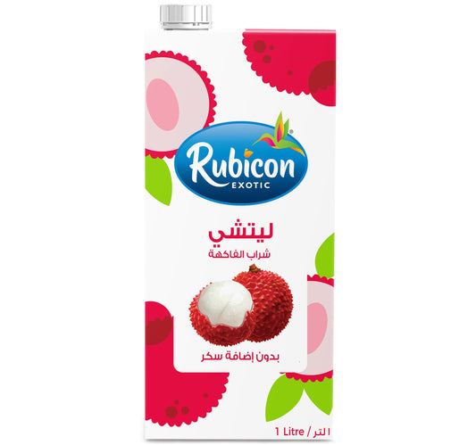 Rubicon Lychee No Added Sugar Fruit Drink 1 Litre