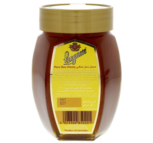 Langnese Golden Clear Pure Bee Honey 500 g