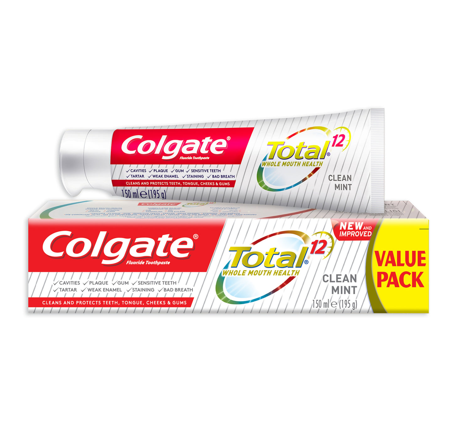 Colgate Toothpaste Total Clean Mint 150 ml