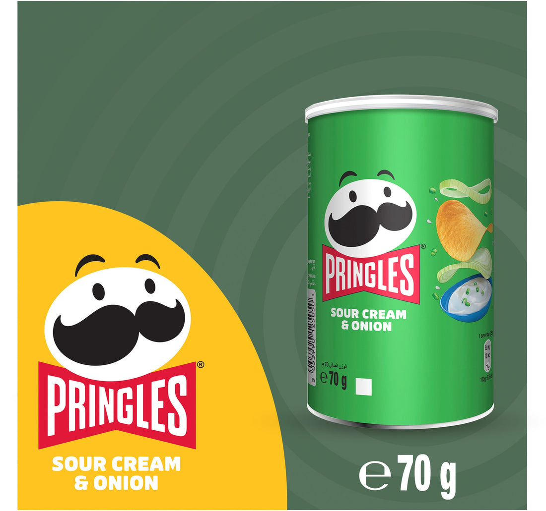 Pringles Sour Cream & Onion Chips 70 g