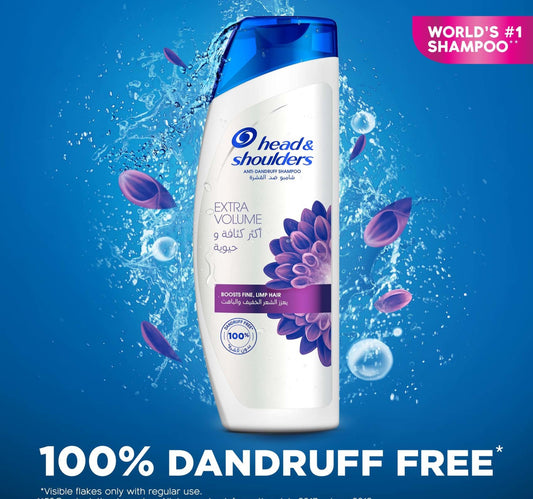 Head & Shoulders Extra Volume Anti-Dandruff Shampoo 600 ml