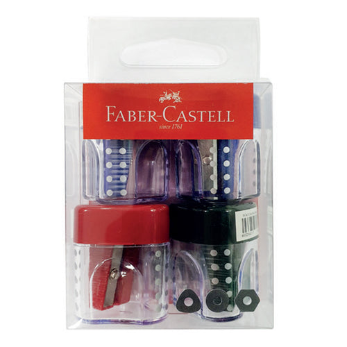 Faber-Castell Grip Mini Apple Sharpener 4's 183578