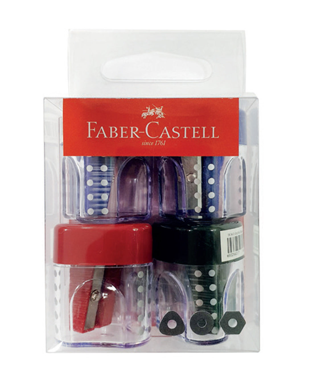 Faber-Castell Grip Mini Apple Sharpener 4's 183578