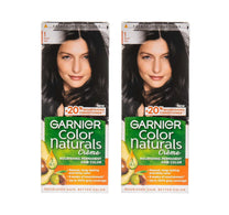 Garnier Color Naturals Creme 1 Black Noir Value Pack 2 x 1 pkt