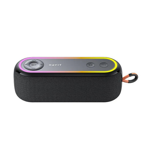 مكبر صوت هافيت لاسلكي بتقنية البلوتوث، أسود، SK810BT