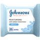 Johnson's Micellar Wipes Moisturising 25 pcs