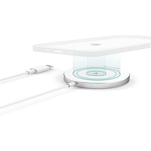 Hama Magnetic Wireless Charger, 15 W, White, MagCharge FC15 Lulu Hypermarket