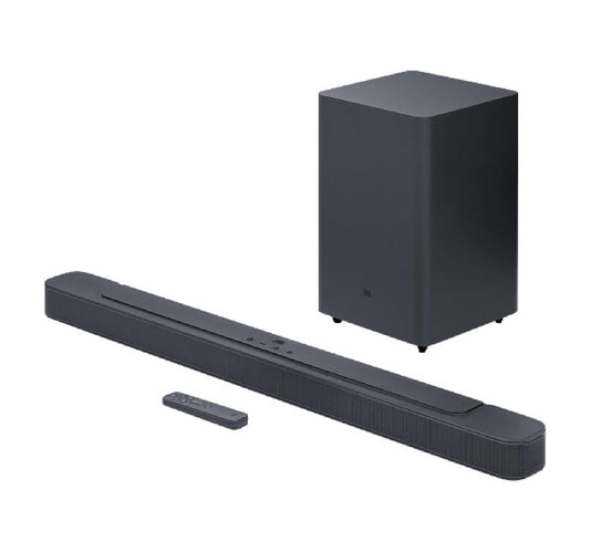 JBL 300 W Bar 2.1 Deep Bass MK2 Channel Soundbar with Wireless Subwoofer, Black