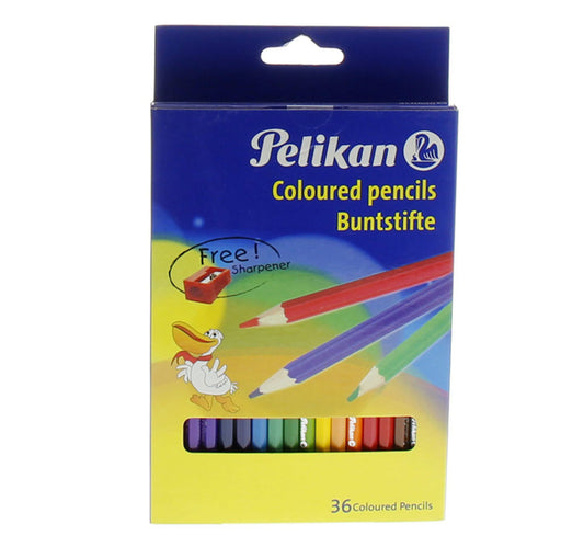 Pelikan Color Pencil 36 + Sharpener