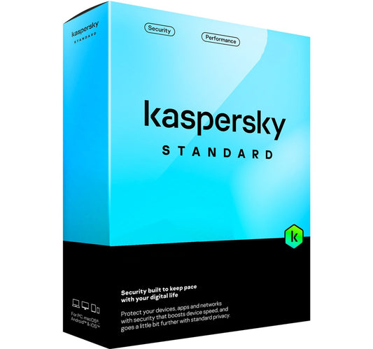 Kaspersky Standard Security 3 Devices + 1 Year Subscription