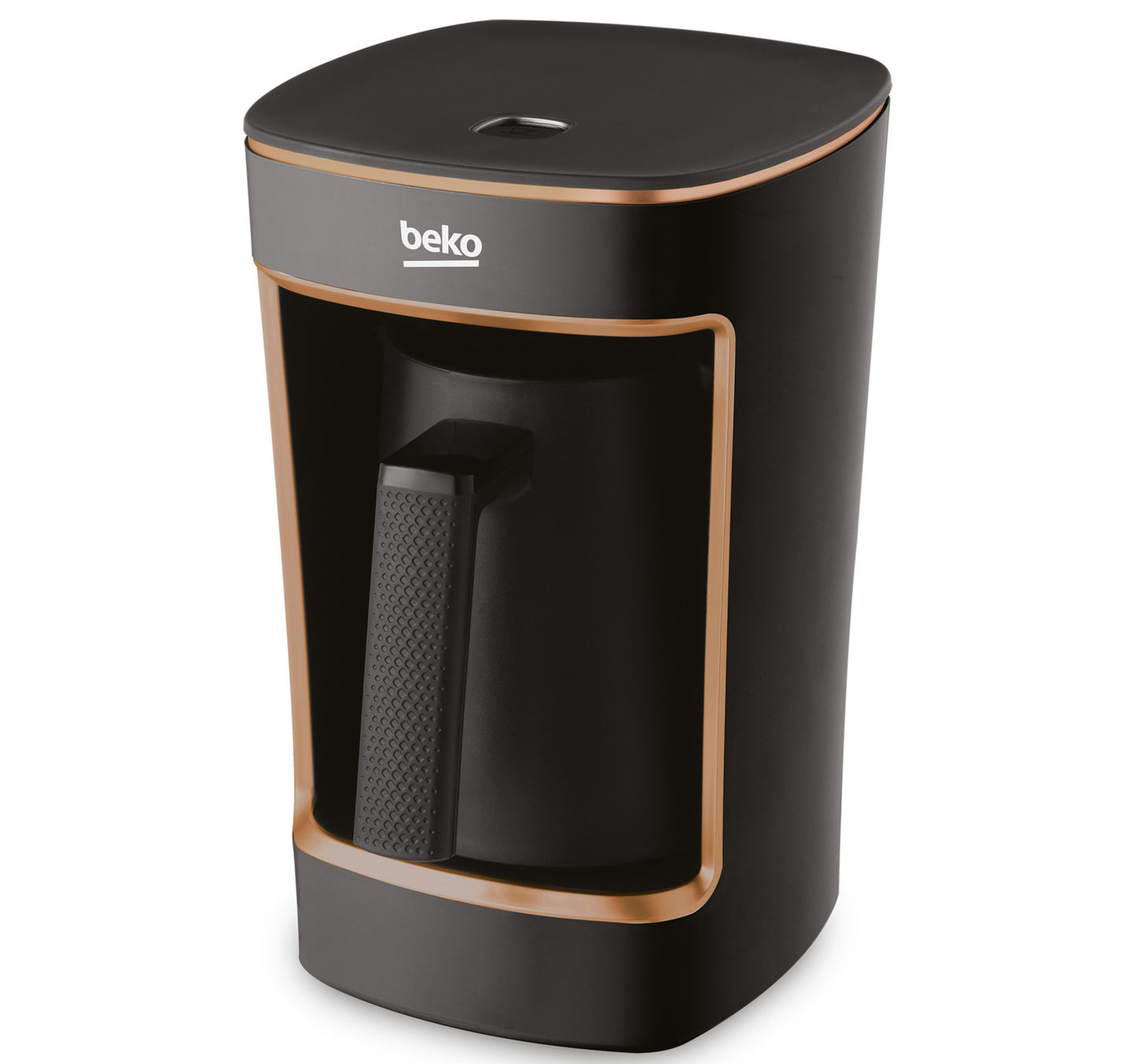 Beko Turkish Coffee Maker, 580 W, 1.1 L, Black/Copper, TKM2341BC