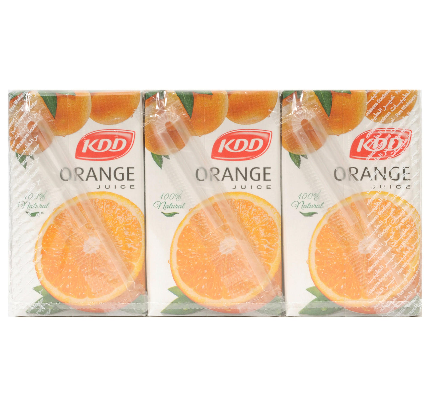 KDD Orange Juice 250 ml x 6 Pieces