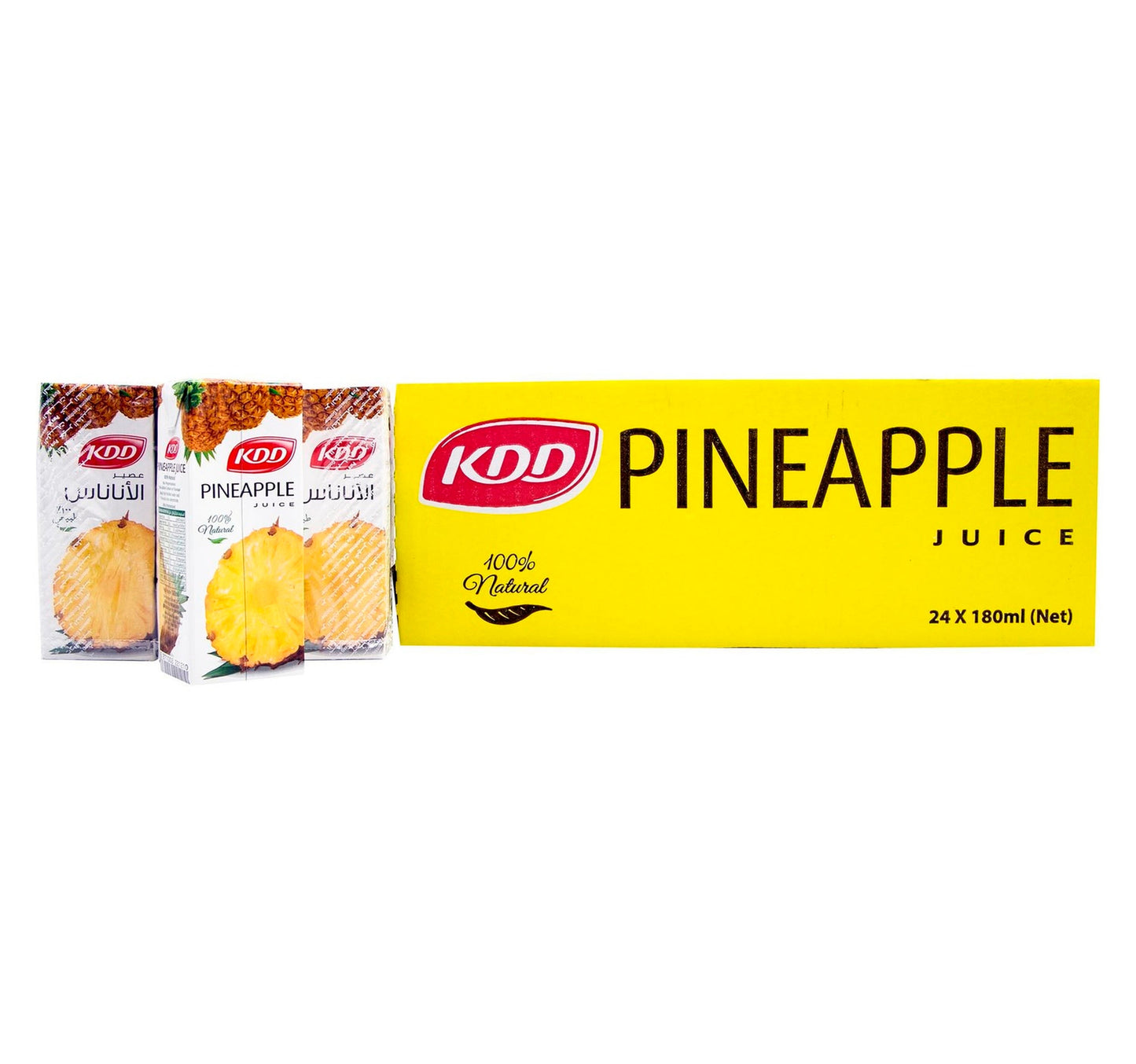 KDD Pineapple Juice 24 x 180 ml