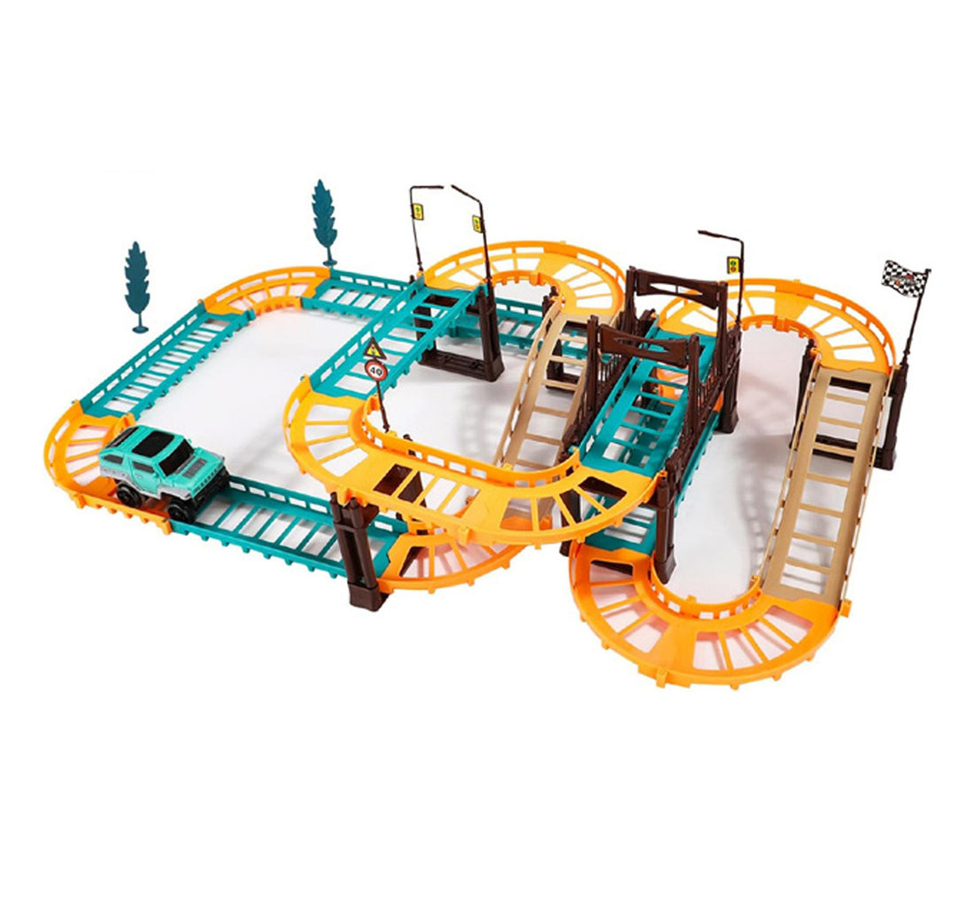 Skid Fusion Battery OperatedUrban Rail track Set 888-62