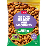 LuLu Raw & Real Almonds Grand 1 kg