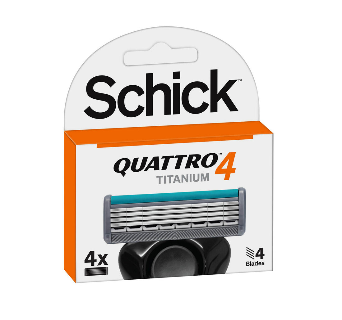 Schick Quattro Titanium Refill 4 pcs
