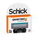 Schick Quattro Titanium Refill 4 pcs