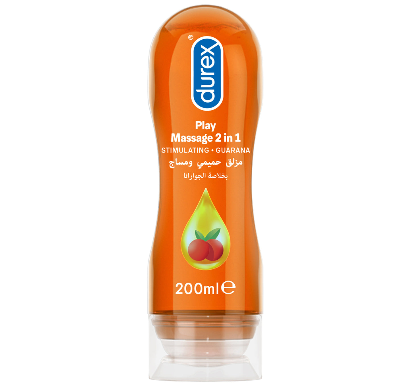 Durex Play Stimulating Massage 2in1 Lube Guarana 200 ml