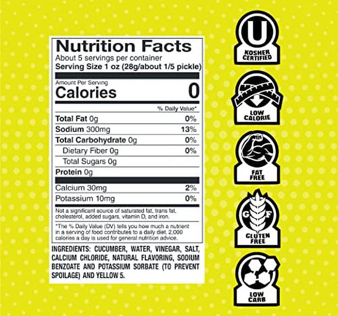 Van Holten's Sour Pickle Tart & Tangy Flavor 1 pc