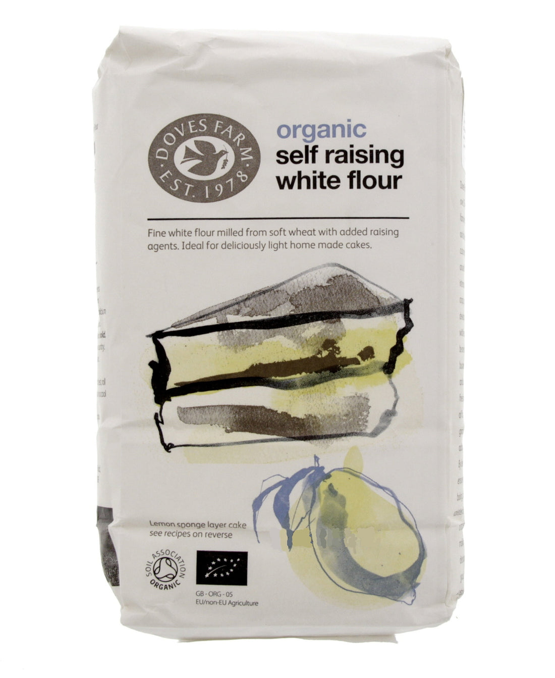 Doves Farm Organic Self Raising White Flour 1 kg