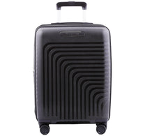 Carlton Wego 4 Double Wheel Hard Trolley, 55 cm, Black