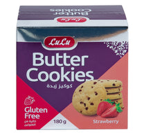 LuLu Gluten Free Strawberry Butter Cookies 180 g
