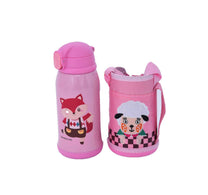 Win Plus Stainless Steel Kids Bottle KD135 500ml Assorted