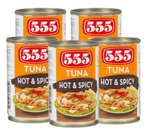 555 تونة متنوعة عبوة اقتصادية 5 × 155 جم