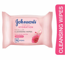 Johnson's Cleansing Wipes Fresh Hydration Micellar Normal Skin 25 pcs