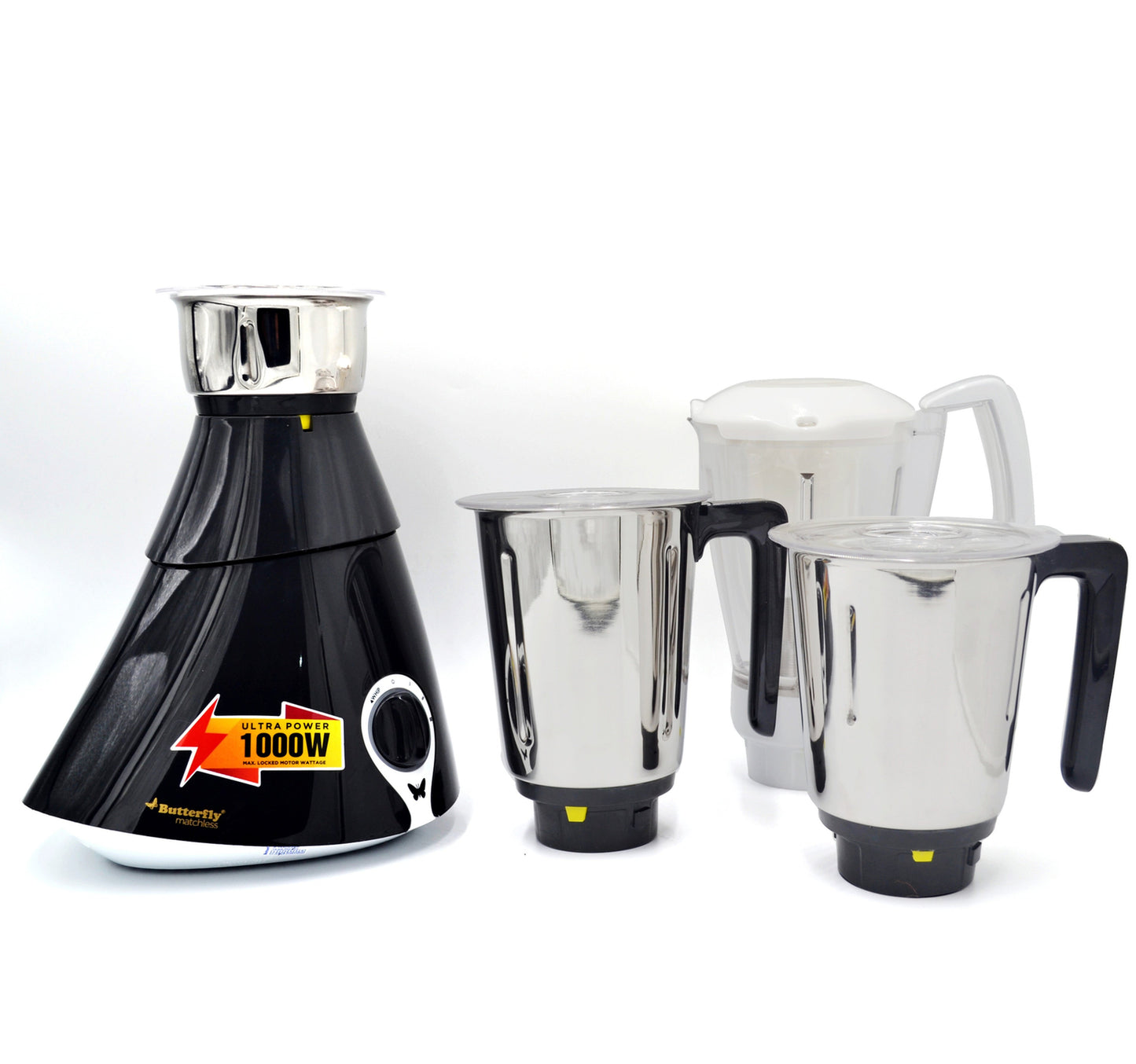 Butterfly Mixer Grinder with 4 Jars , 750W, Matchless-4