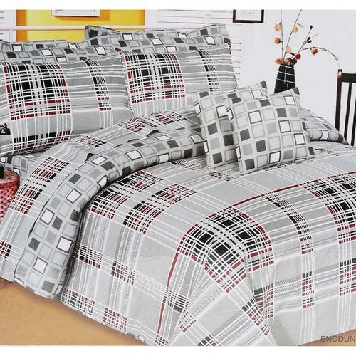 Design Plus Bed Sheet King 3pcs Set Assorted