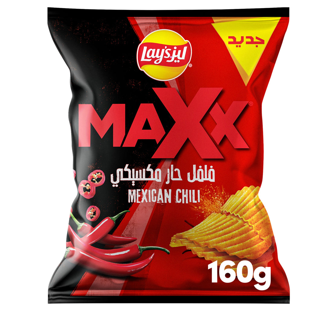 Lay's Maxx Mexican Chili Chips 160 g