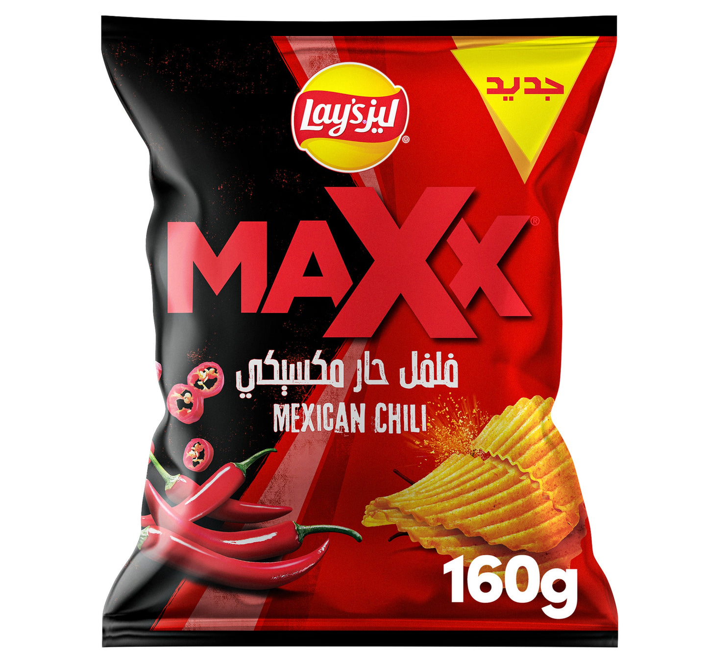 Lay's Maxx Mexican Chili Chips 160 g