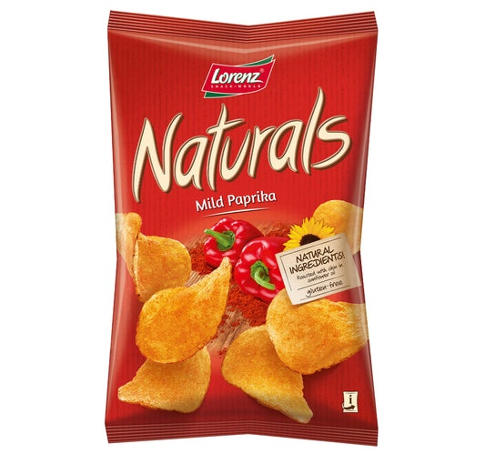 Lorenz Natural Mild Paprika Potato Chips 100 g