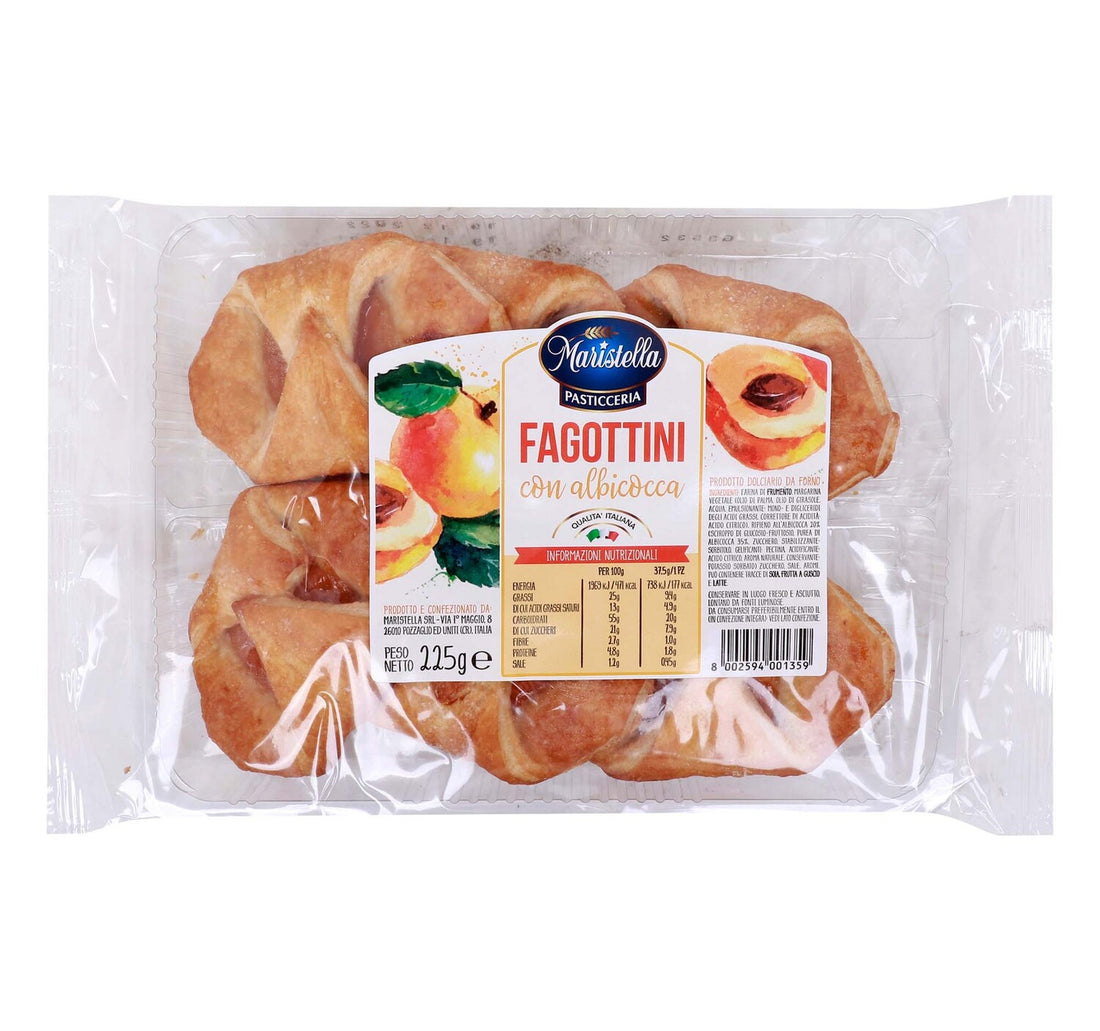 Maristella Fagottini with Apricot Filling 225 g