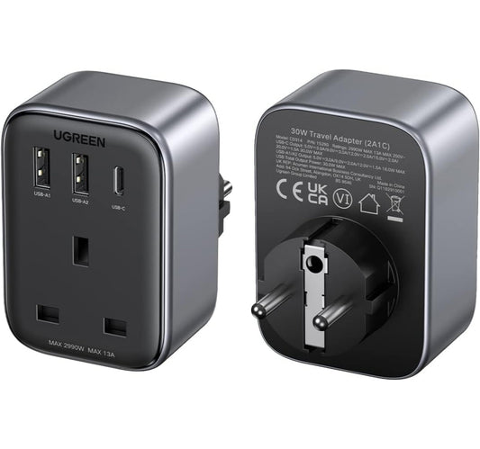 Ugn Travel Adptr 30W CD314 Blk
