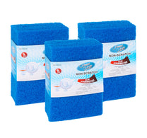 Home Mate Non-Scratch Blue Scouring Pad 5 pcs 3 pkt