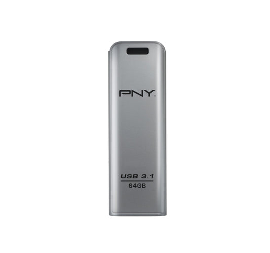 محرك أقراص فلاش معدني PNY USB 3.1 FD64GESTEEL سعة 64 جيجابايت
