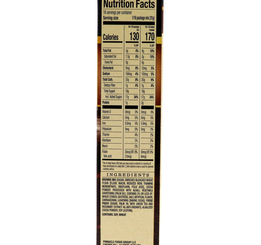 Duncan Hines Decadent Double Fudge Brownie Mix 498 g