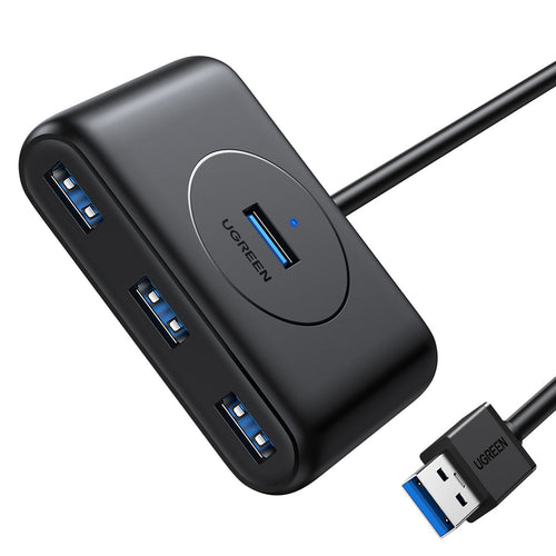 موزع بيانات يوجرين 4 في 1 بمنفذ USB 3.0، 20291
