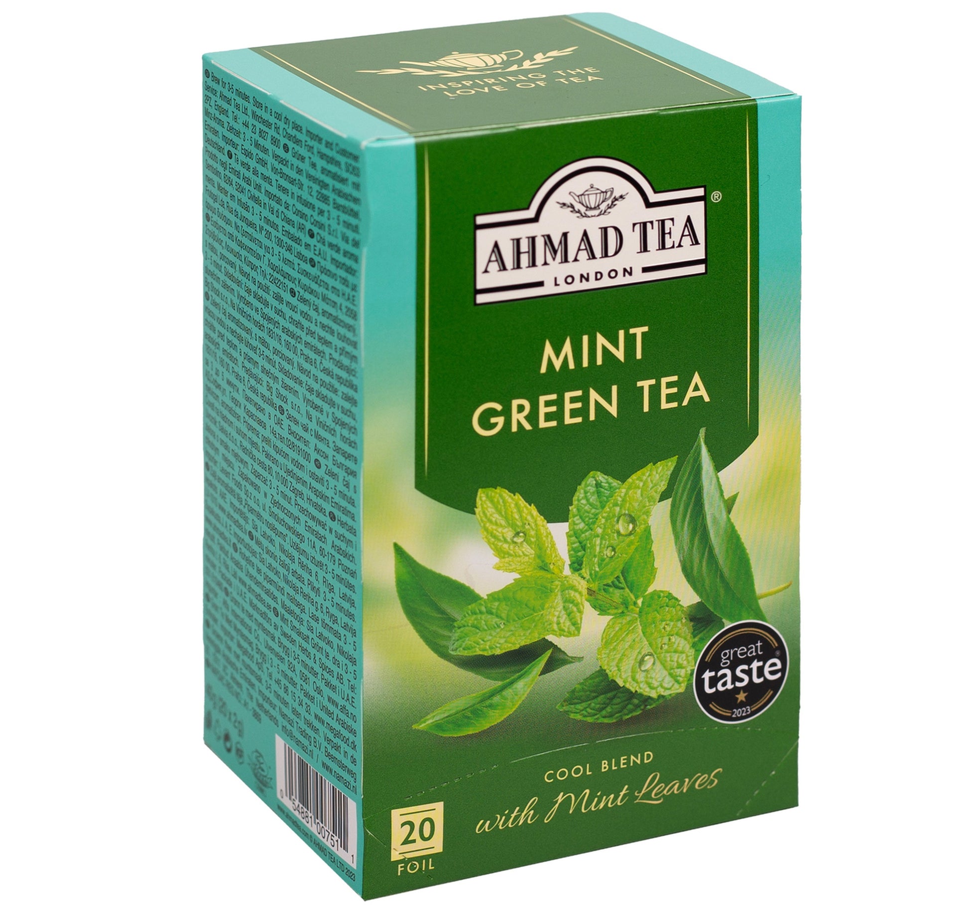 Ahmad Tea Mint Green Tea 20 Teabags