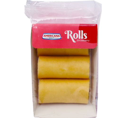 Americana Strawberry Mini Rolls 3 pcs 60 g