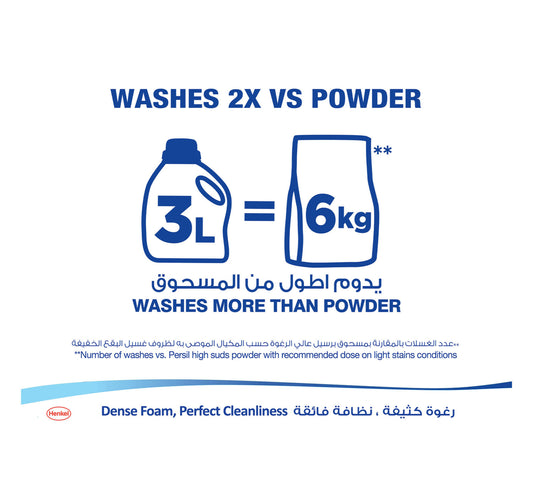 Persil White Liquid Detergent For Top Loading Machines Oud Perfume 1 Litre