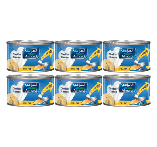 Almarai Full Fat Cheddar Cheese 6 x 113 g