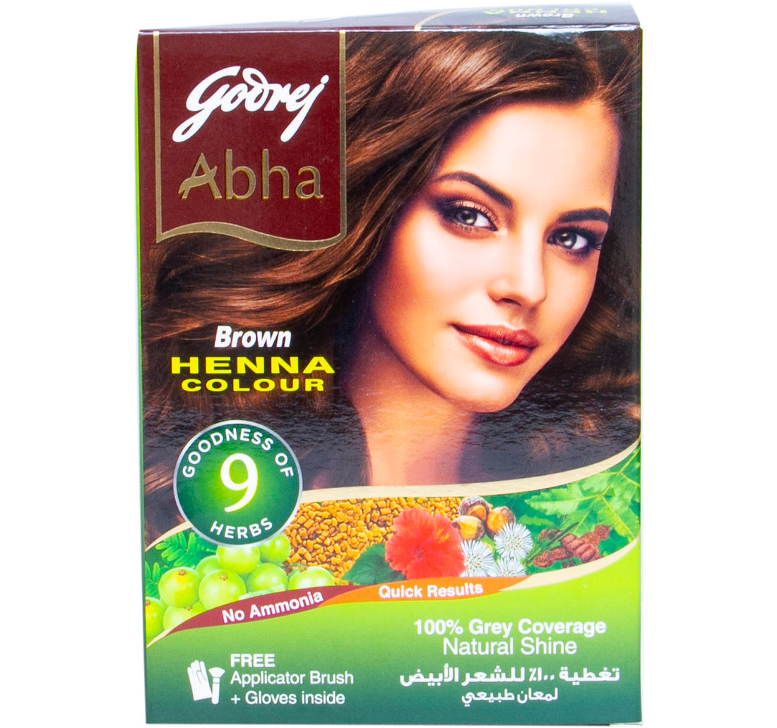 Godrej Henna Color Abha Brown 60 g