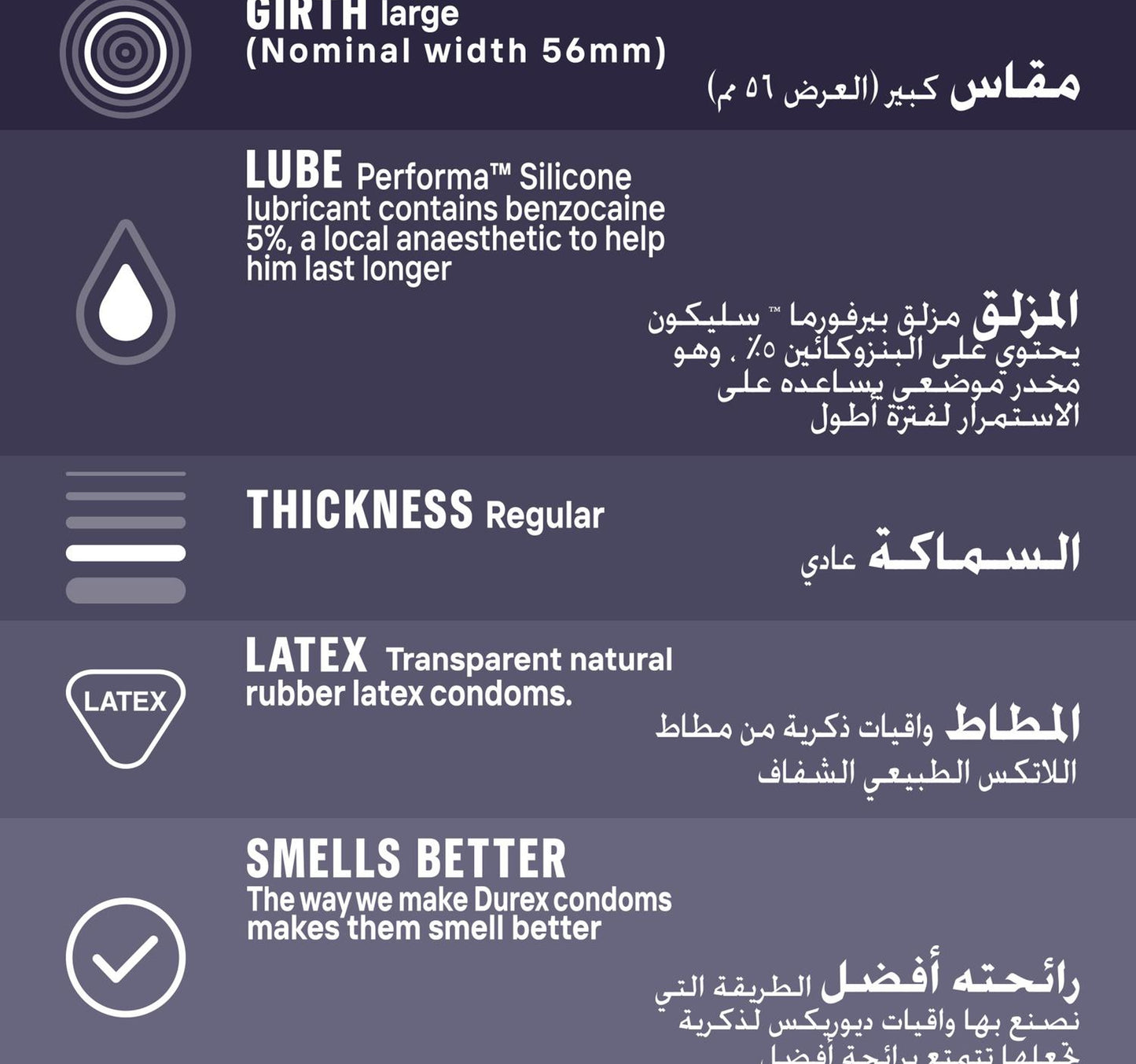 Durex Extended Pleasure Condoms 12 pcs