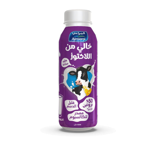 Almarai Lacto Free Plain Milk Low Fat 400 ml