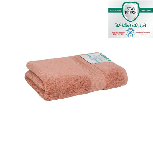 Barbarella Anti-Microbial Bath Towel, 70 x 140 cm, Pink